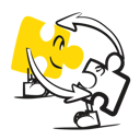 پیش‌نمایش فایل loading-pose-by-puzzle-4555602 از پک مینارتی