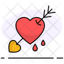 پیش‌نمایش فایل arrow-through-heart-10934288 از پک روز ولنتاین