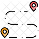 پیش‌نمایش فایل delivery-route-map-11983791 از پک تحویل و لجستیک