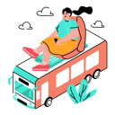 پیش‌نمایش فایل woman-traveling-by-bus-5732871 از پک سفر