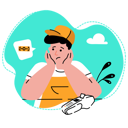 پیش‌نمایش فایل sad-merchants-have-no-customers-10629071 از پک اپلیکیشن‌های موبایل فروشگاه آنلاین