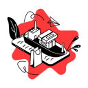 پیش‌نمایش فایل cargo-shipping-service-4034553 از پک بسته تجارت الکترونیک