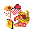پیش‌نمایش فایل chinese-new-year-sale-3993004 از پک فروش و معاملات تعطیلات