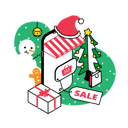 پیش‌نمایش فایل christmas-sale-3992983 از پک فروش و معاملات تعطیلات