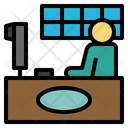 پیش‌نمایش فایل desk-clerk-4114793 از پک هتل و مهمان نوازی