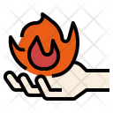پیش‌نمایش فایل fire-in-hand-2 از پک آتش و اطفاء حریق