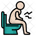 پیش‌نمایش فایل constipation از پک مجموعه آیکن دورخط توپر علائم پزشکی
