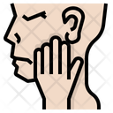 پیش‌نمایش فایل earache از پک مجموعه آیکن دورخط توپر علائم پزشکی