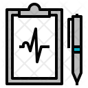 پیش‌نمایش فایل ecg-report از پک پزشکی و سلامت رنگی