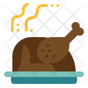 پیش‌نمایش فایل chicken-roast از پک کریسمس - فلت