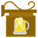 پیش‌نمایش فایل beer-signboard از پک آبجو با سبک تخت