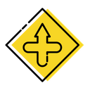 پیش‌نمایش فایل cross-intersection از پک علائم راهنمایی و رانندگی