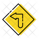 پیش‌نمایش فایل left-turn-32 از پک علائم راهنمایی و رانندگی