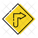 پیش‌نمایش فایل right-turn-33 از پک علائم راهنمایی و رانندگی