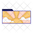 پیش‌نمایش فایل application-window-sunrise-morning-10196673 از پک استراحت دهه ۹۰