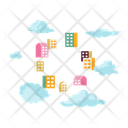 پیش‌نمایش فایل condominium-residential-buildings-in-clouds-10465857 از پک مسکونی املاک