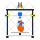 پیش‌نمایش فایل artificial-heart-on-3d-printer-11089720 از پک چاپگر