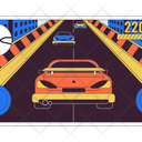 پیش‌نمایش فایل mobile-car-racing-game-screen-11305486 از پک محیط کار توسعه‌دهنده بازی