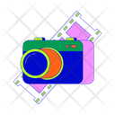 پیش‌نمایش فایل vintage-photo-camera-with-film-piece-12033087 از پک سرگرمی‌ها