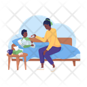 پیش‌نمایش فایل giving-medicine-to-child-12670246 از پک متفرقه