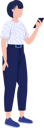 پیش‌نمایش فایل woman-using-smartphone-while-standing-4719431 از پک اعتیاد گوشی هوشمند