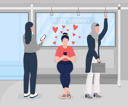 پیش‌نمایش فایل woman-chatting-with-friend-in-the-metro-4719421 از پک گفت‌وگو آنلاین با شریک عاطفی