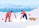 پیش‌نمایش فایل avalanche-rescue-4721771 از پک خدمات نیروهای امدادی