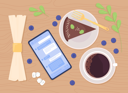 پیش‌نمایش فایل coffeeshop-conversation-4776195 از پک غذا خوردن و آشپزی