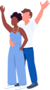 پیش‌نمایش فایل man-embracing-woman-5362195 از پک کاراکترها تاریخ