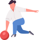 پیش‌نمایش فایل man-throwing-bowling-ball-5362198 از پک کاراکترها تاریخ