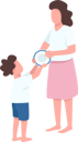 پیش‌نمایش فایل boy-with-mother-5492942 از پک روال روزانه خانواده
