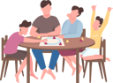 پیش‌نمایش فایل family-members-play-board-game-5492935 از پک روال روزانه خانواده