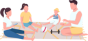پیش‌نمایش فایل family-workout-5492934 از پک روال روزانه خانواده