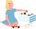 پیش‌نمایش فایل girl-playing-with-toys-5492943 از پک روال روزانه خانواده