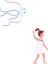 پیش‌نمایش فایل girl-flying-kite-at-park-5564031 از پک افراد در ساحل