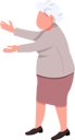 پیش‌نمایش فایل elderly-lady-stretching-arms-forward-5564056 از پک آغوش و شادی