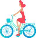 پیش‌نمایش فایل lady-riding-bicycle-5564010 از پک فعالیت‌ها تناسب‌اندام