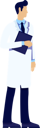 پیش‌نمایش فایل male-doctor-with-medical-records-5579057 از پک مرگ و مراسم خاکسپاری