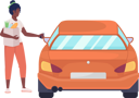 پیش‌نمایش فایل woman-with-grocery-bag-and-opening-car-5625472 از پک نمای بیرونی