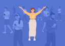 پیش‌نمایش فایل happy-woman-free-from-gadget-addition-5673770 از پک مسائل کاربران اینترنت