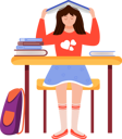 پیش‌نمایش فایل female-child-overloaded-with-homework-5707374 از پک رابطه مشکل