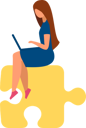پیش‌نمایش فایل busy-woman-with-laptop-sitting-on-puzzle-piece-5707384 از پک استعاره‌ها