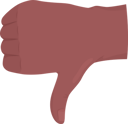 پیش‌نمایش فایل dislike-thumb-5984670 از پک زبان انگشت