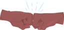 پیش‌نمایش فایل fist-bump-gesture-5984682 از پک زبان انگشت