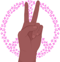 پیش‌نمایش فایل peace-sign-5984667 از پک زبان انگشت