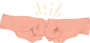پیش‌نمایش فایل fist-bump-gesture-5984776 از پک زبان اشاره
