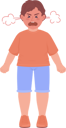 پیش‌نمایش فایل angry-little-boy-shouting-6253861 از پک احساسات