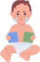 پیش‌نمایش فایل crying-baby-with-toy-blocks-6253865 از پک احساسات