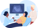 پیش‌نمایش فایل couple-at-baby-ultrasound-scan-6618161 از پک مراقبت‌های دوران بارداری