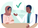 پیش‌نمایش فایل woman-listening-to-doctor-advice-6618164 از پک مراقبت‌های دوران بارداری